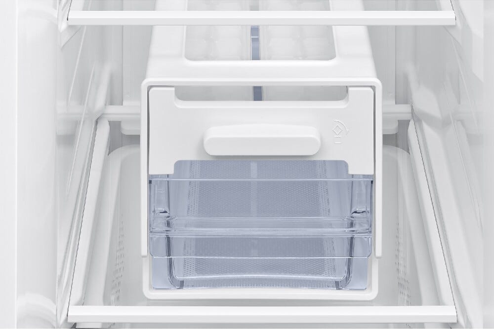 Samsung RS70F65QETEO Frigorifero con congelatore side by side cm. 91 h. 178 - lt. 659 - inox spazzolato