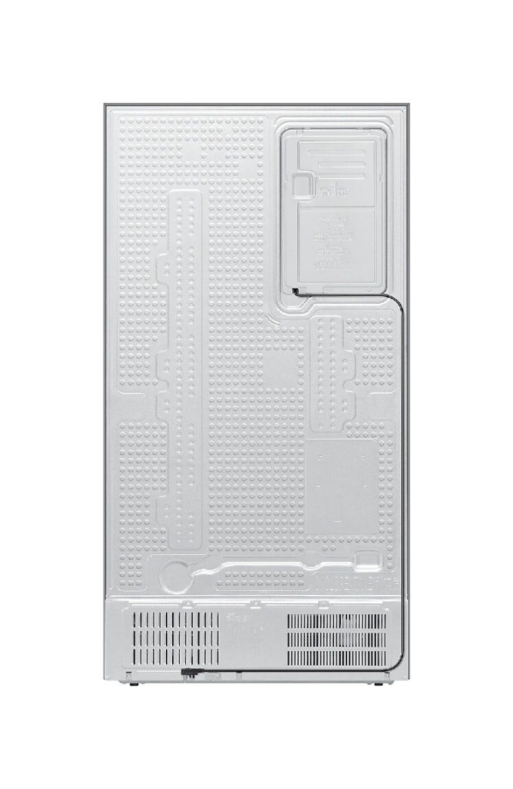 Samsung RS70F65QETEO Frigorifero con congelatore side by side cm. 91 h. 178 - lt. 659 - inox spazzolato