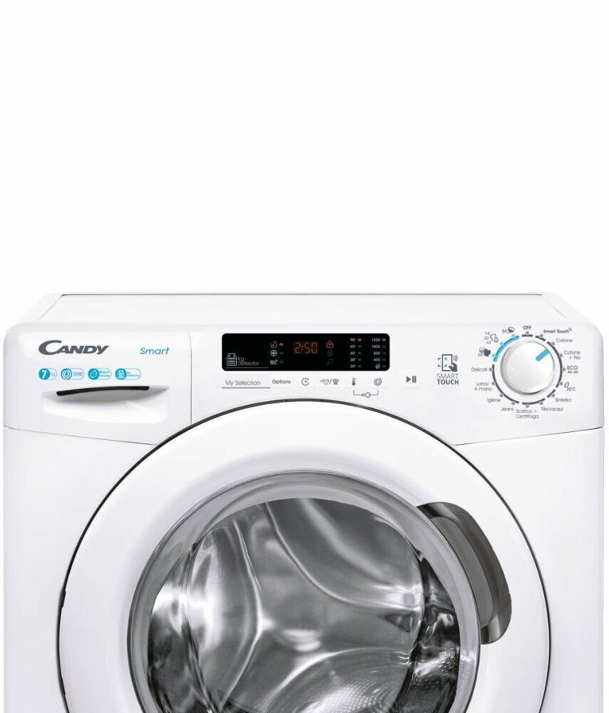 Candy CS1272DW3/1-11 Lavatrice cm. 60 - capacità 7 kg - bianco