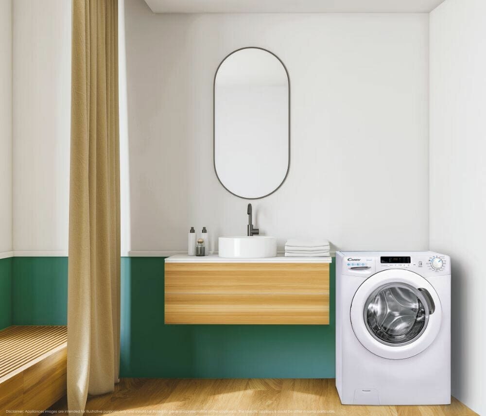 Candy CS1272DW3/1-11 Lavatrice cm. 60 - capacità 7 kg - bianco