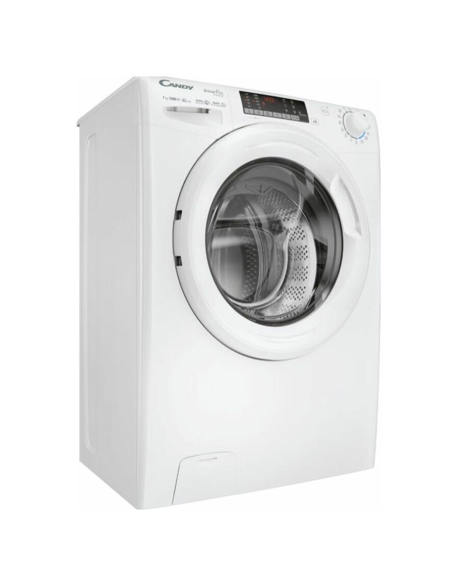 Candy CO4 374TWM6/1-S Smart Pro Inverter Lavatrice cm. 60 - capacità 7 kg - bianco