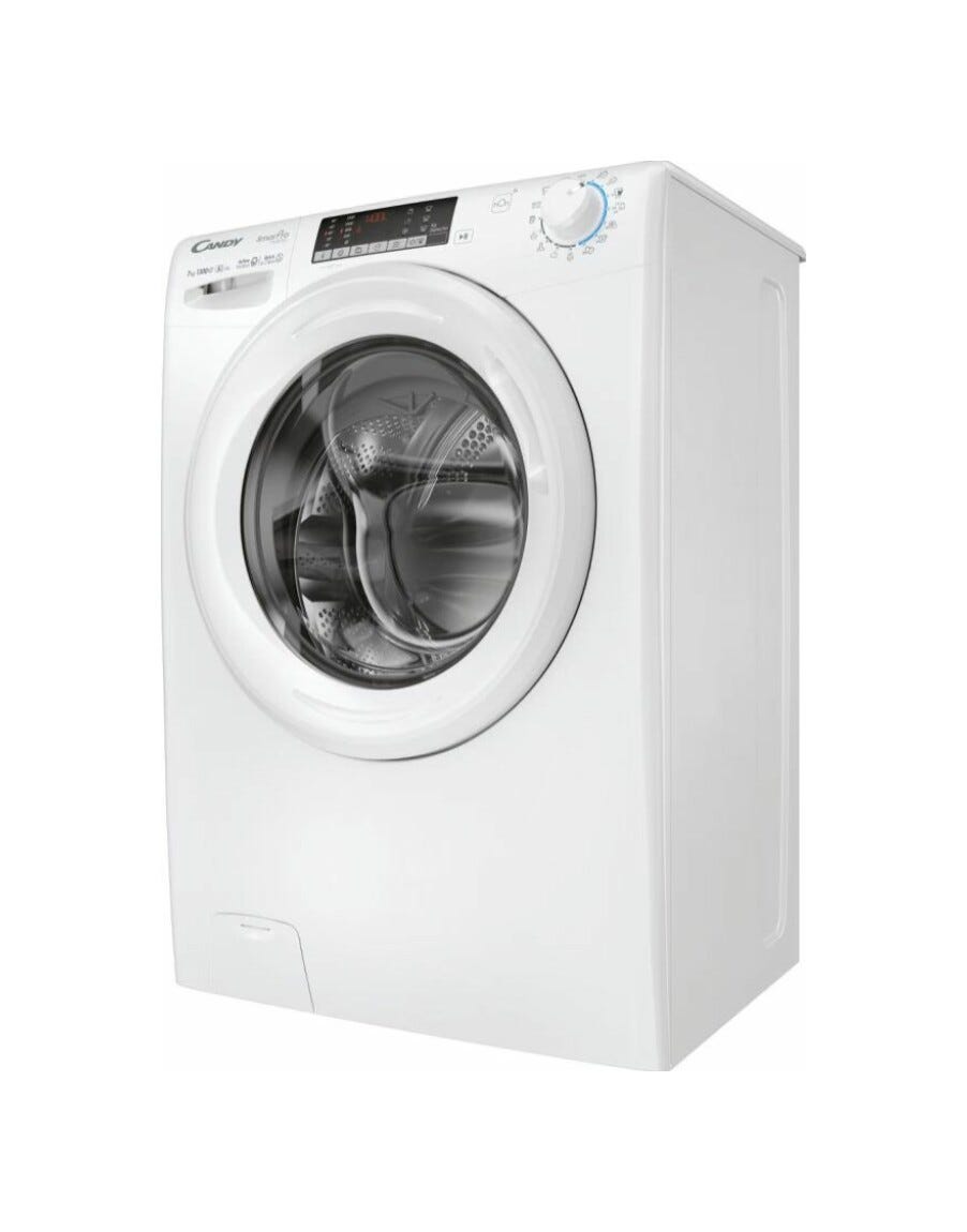 Candy CO4 374TWM6/1-S Smart Pro Inverter Lavatrice cm. 60 - capacità 7 kg - bianco