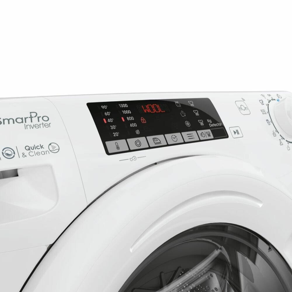 Candy CO4 374TWM6/1-S Smart Pro Inverter Lavatrice cm. 60 - capacità 7 kg - bianco