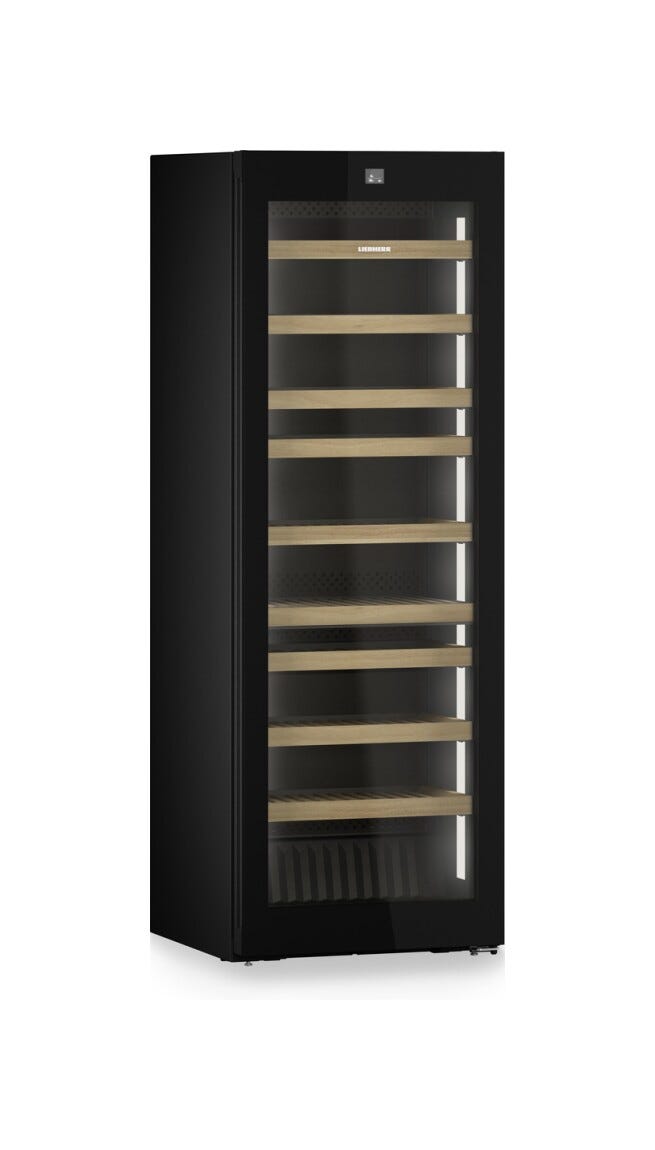 Liebherr WPgbi7472 Vinidor Cantina vino a libera installazione cm. 70 h. 201 - 204 bottiglie - acciaio nero