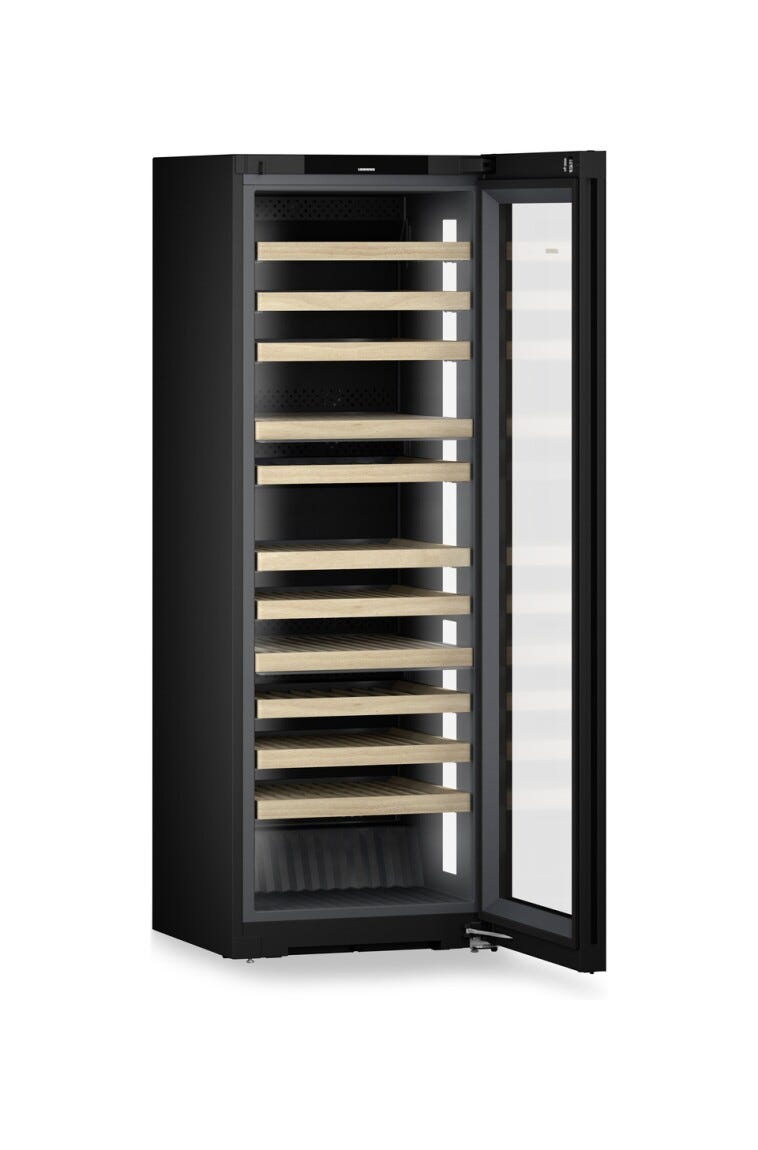 Liebherr WPgbi7473 Vinidor Cantina vino a libera installazione cm. 70 h. 201 - 182 bottiglie - acciaio nero