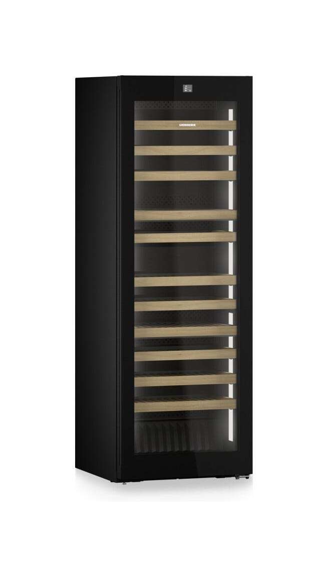 Liebherr WPgbi7473 Vinidor Cantina vino a libera installazione cm. 70 h. 201 - 182 bottiglie - acciaio nero