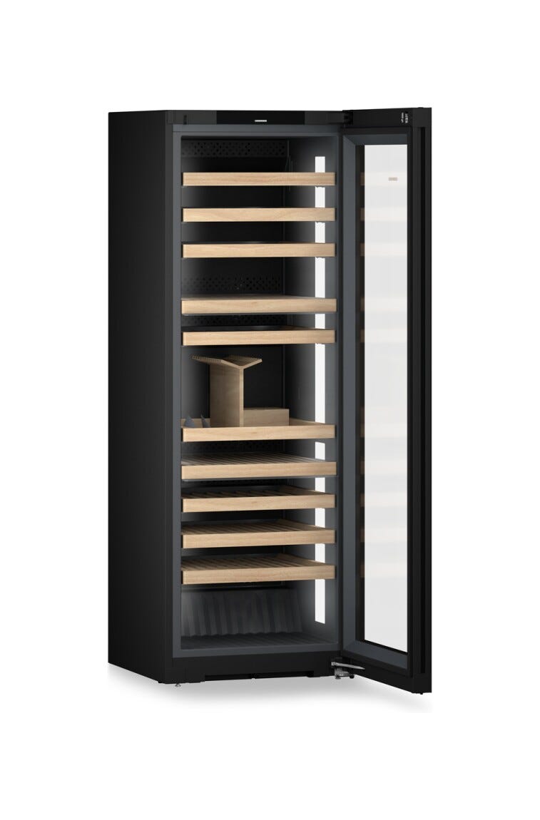 Liebherr WPgbi7483 Vinidor Cantina vino a libera installazione cm. 70 h. 201 - 149 bottiglie - acciaio nero