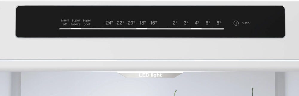 Bosch KGN392I1F 4 Frigorifero con congelatore a libera installazione cm 60 h. 203 - lt. 363 - inox spazzolato antimpronta