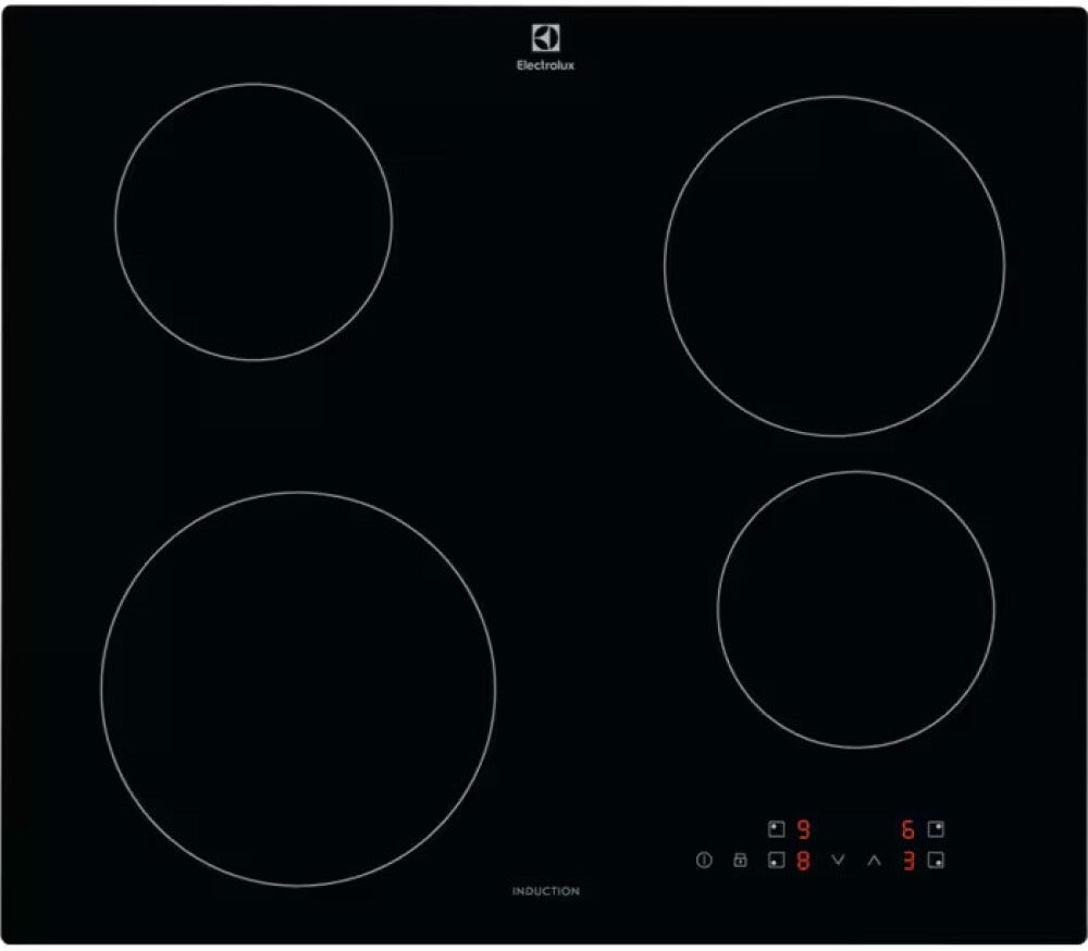 Electrolux EIB60424C Serie 300 Piano cottura a induzione cm. 59 - nero