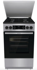 Gorenje GK5C42SH G600 Cucina da accosto cm. 50 - 4 zone a gas + 1 forno elettrico - grigio