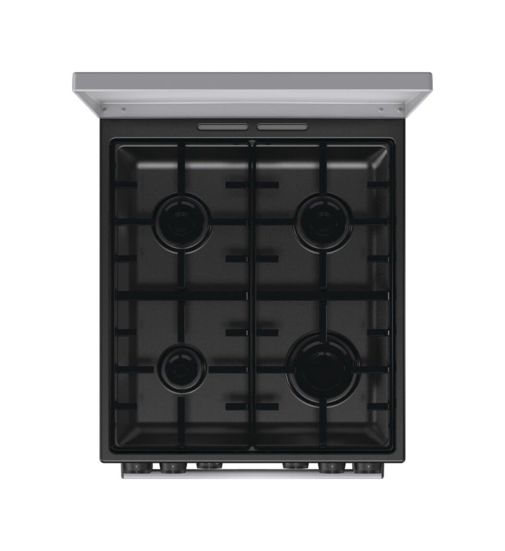 Gorenje GK5C42SH G600 Cucina da accosto cm. 50 - 4 zone a gas + 1 forno elettrico - grigio