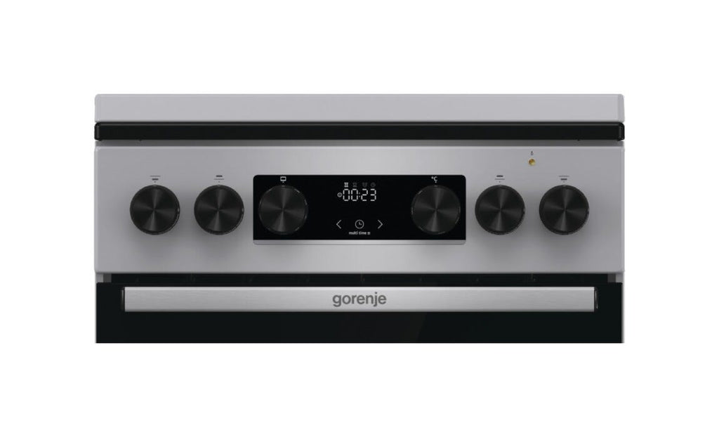 Gorenje GK5C42SH G600 Cucina da accosto cm. 50 - 4 zone a gas + 1 forno elettrico - grigio