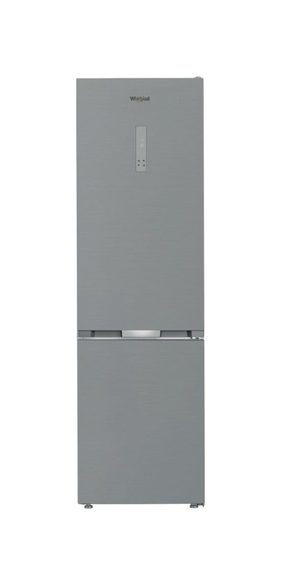 Whirlpool WHK 26403 XP6E1 Frigorifero con congelatore a libera installazione cm 60 h. 204 - lt. 355 - inox