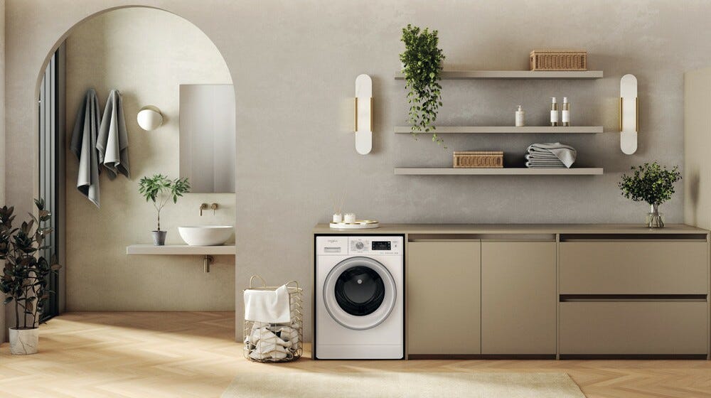 Whirlpool FFWDB 864489 SV EE Lavasciuga cm. 60 - lavaggio 8 kg - asciugatura 6 kg - bianco