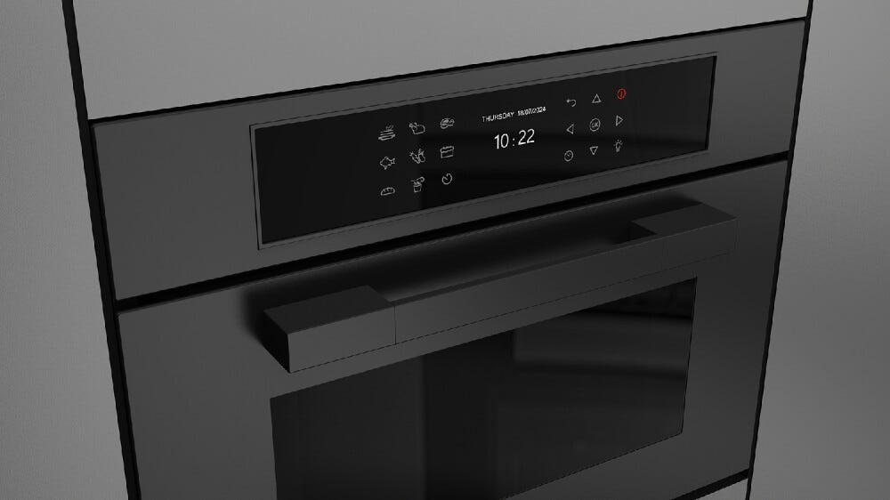 Fulgor FUTMO 4510 TEM MBK Urbantech touch Forno combinato a microonde cm. 60 h. 45 - nero opaco
