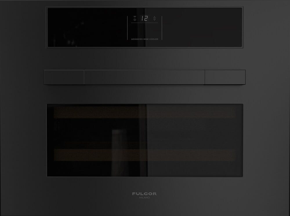 Fulgor FUTWC 4500 TC FO MBK Urbantech touch Cantina vino da incasso cm. 60 h. 45 - 22 bottiglie - nero opaco