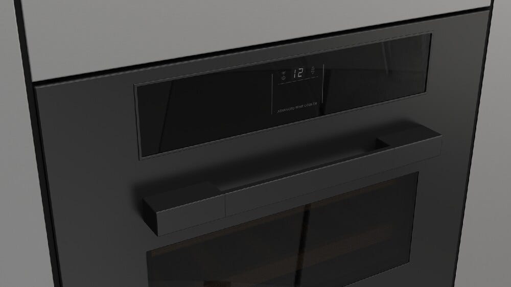 Fulgor FUTWC 4500 TC FO MBK Urbantech touch Cantina vino da incasso cm. 60 h. 45 - 22 bottiglie - nero opaco