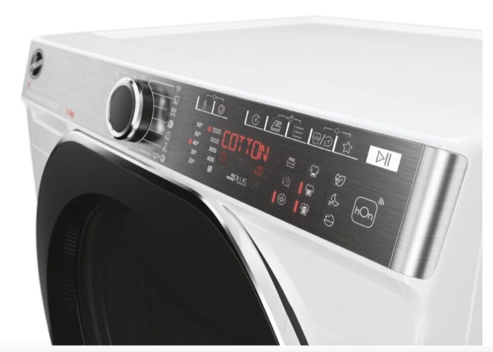 Hoover H5WPB 49BC9/1-S H-WASH 550 Lavatrice cm. 60 - capacità 9 kg - bianco