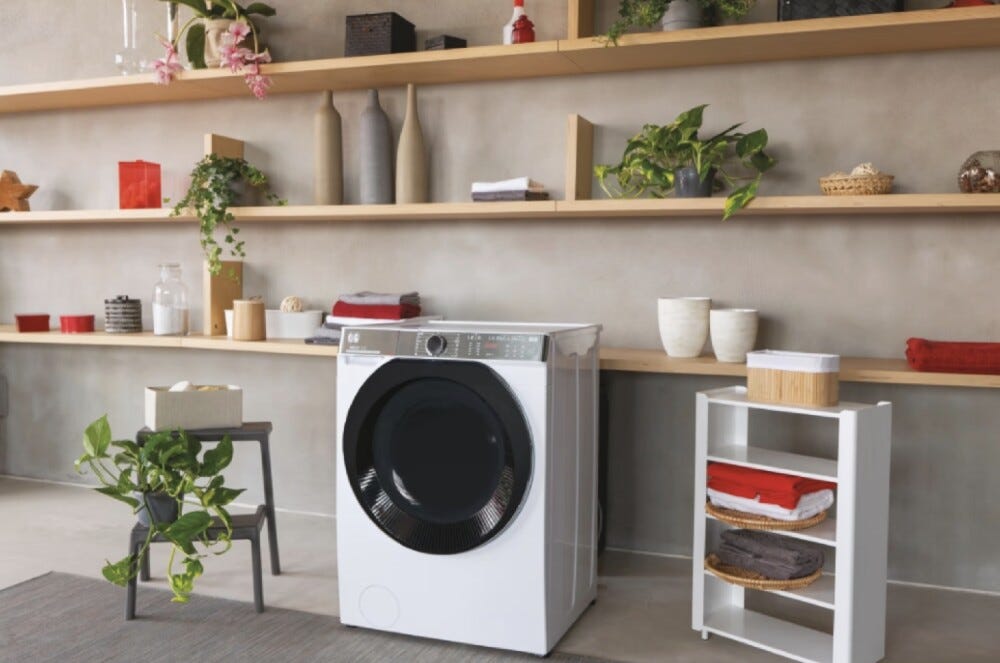 Hoover H5WPB 49BC9/1-S H-WASH 550 Lavatrice cm. 60 - capacità 9 kg - bianco