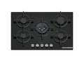 Bosch PPQ7A6I15 6 Piano cottura a gas cm. 75 - vetro nero