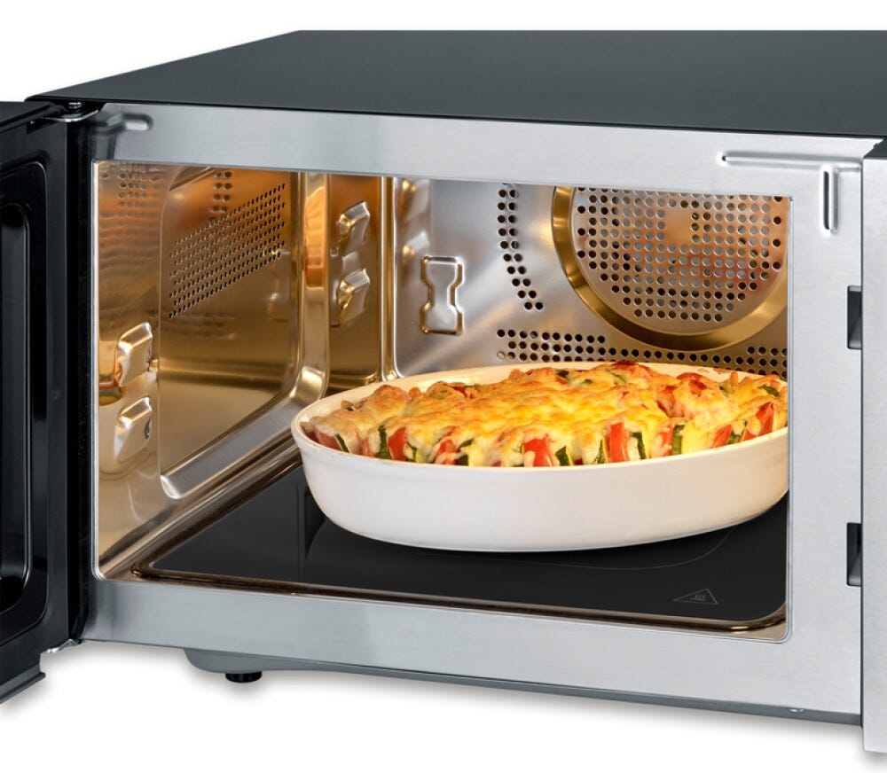 Severin MW7777 Forno microonde cm. 50 - argento