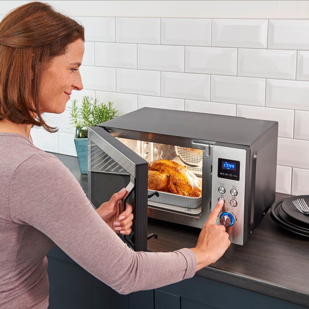 Severin MW7777 Forno microonde cm. 50 - argento