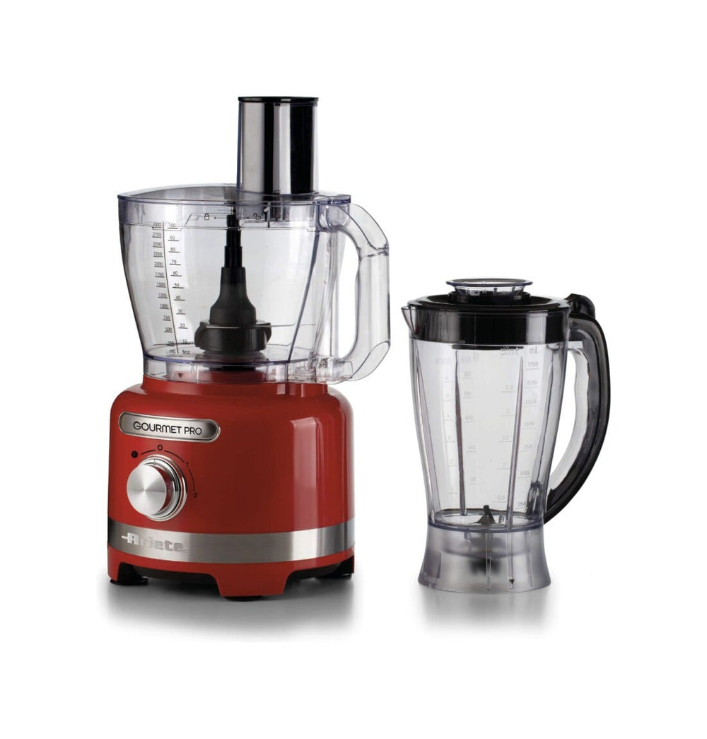Ariete 1782/00 Gourmet Pro Moderna Frullatore con tazza in vetro - rosso