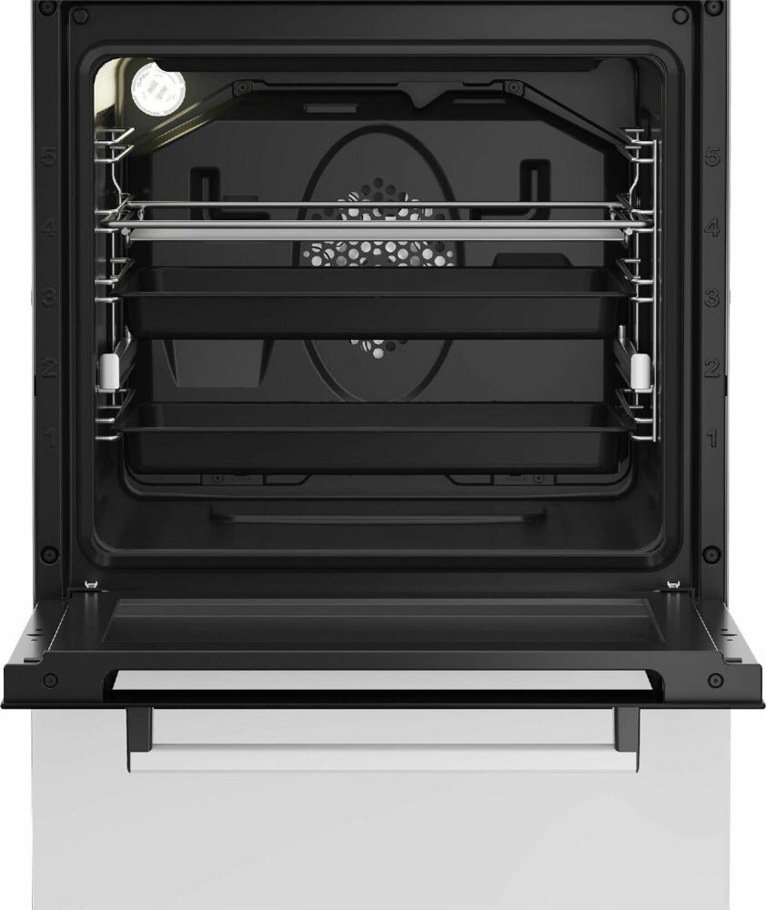 Beko FSM52332DWDT B300 Cucina da accosto cm 50 - 4 fuochi + 1 forno elettrico - bianco