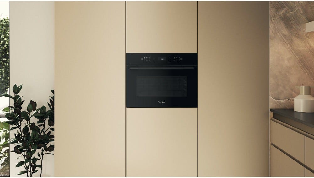 Whirlpool WCW7O7HTSB Forno combinato microonde cm. 56 h. 46 - nero