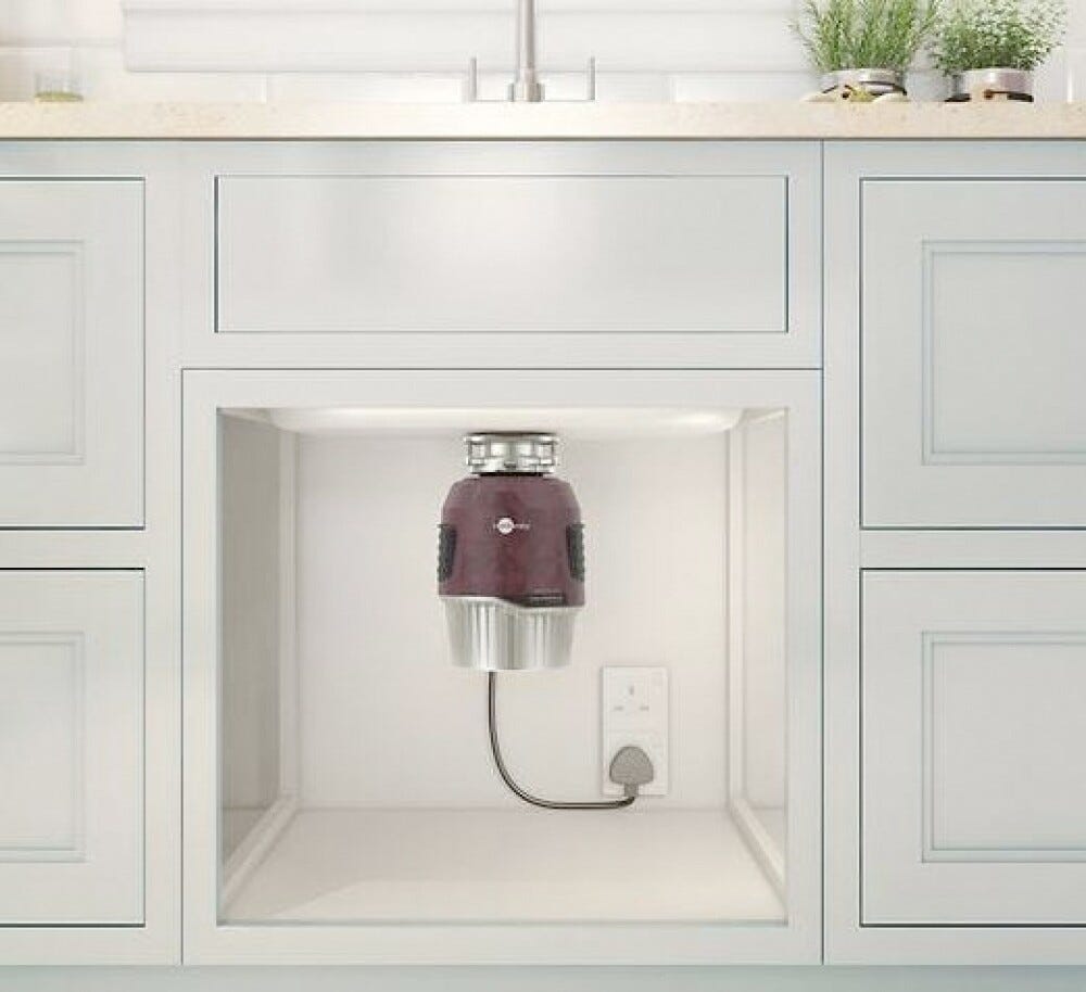 Insinkerator EVOLUTION PLUS 1000 EC Dissipatore ecologico con tappo salvaposate 1 hp