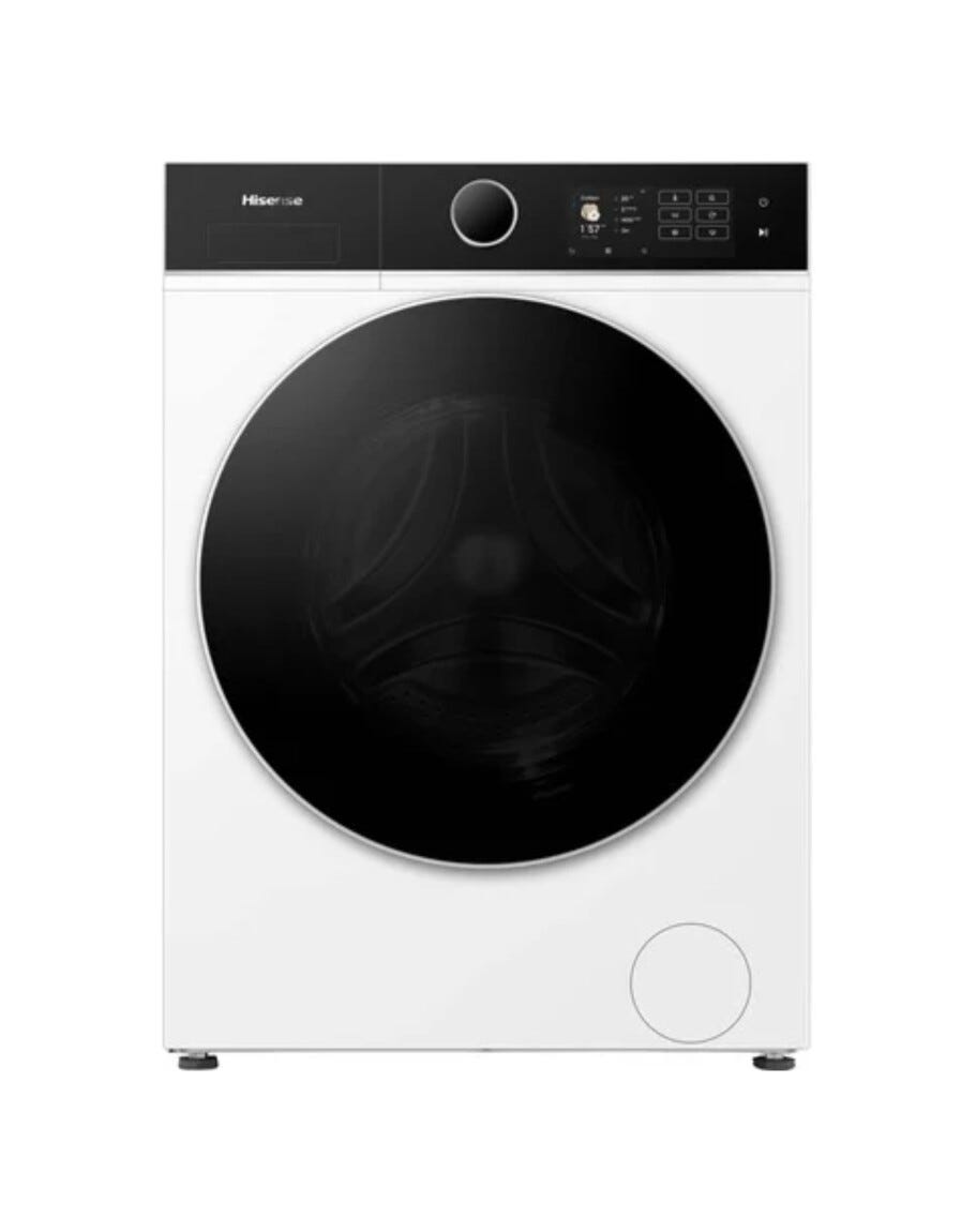 Hisense WD5I8043BWF Lavasciuga cm. 60 - lavaggio 8 kg - asciugatura 5 kg - bianco