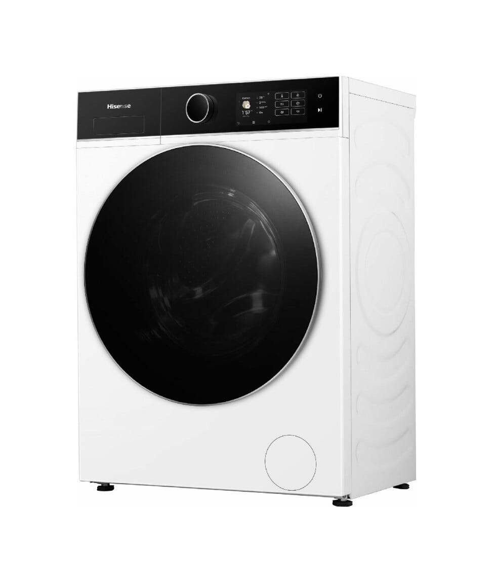 Hisense WD5I8043BWF Lavasciuga cm. 60 - lavaggio 8 kg - asciugatura 5 kg - bianco