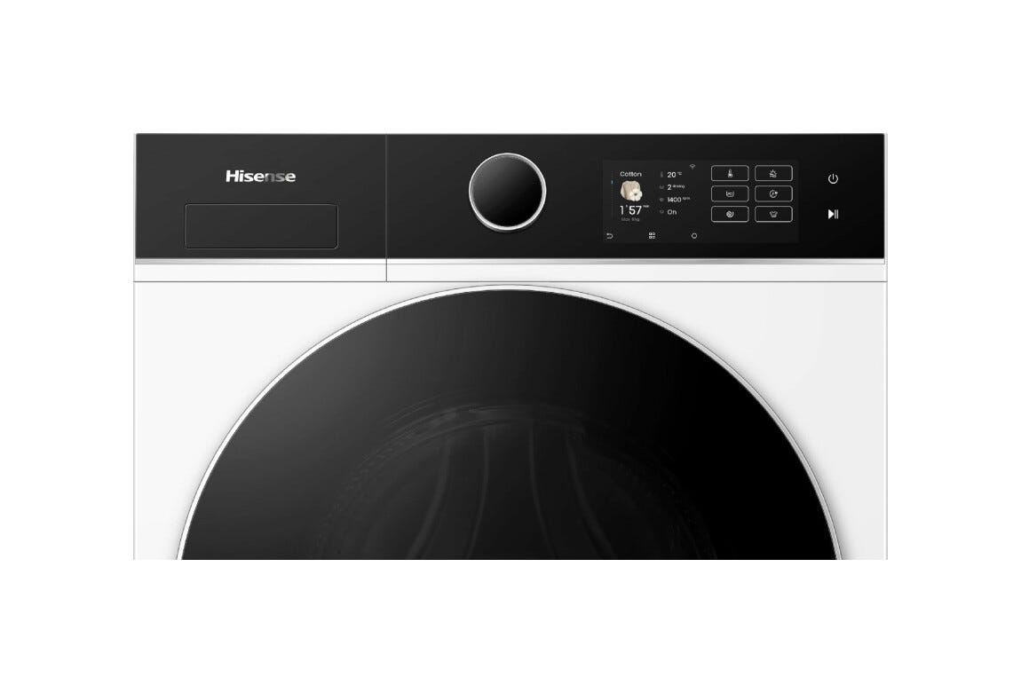 Hisense WD5I8043BWF Lavasciuga cm. 60 - lavaggio 8 kg - asciugatura 5 kg - bianco