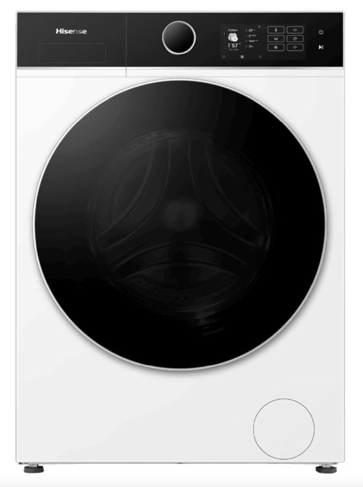 Hisense WF5i1045BWQ Lavatrice cm. 60 - capacità 10,5 kg - bianco