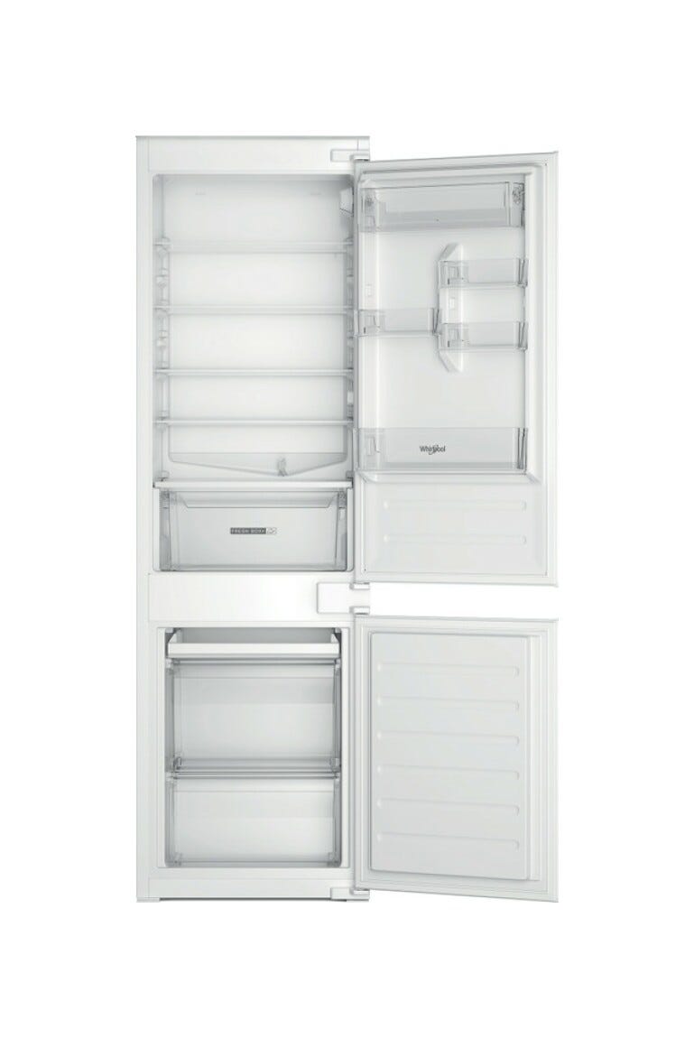 Whirlpool WHC18D051A1 Frigorifero con congelatore ad incasso cm. 54 h. 177 - lt. 268