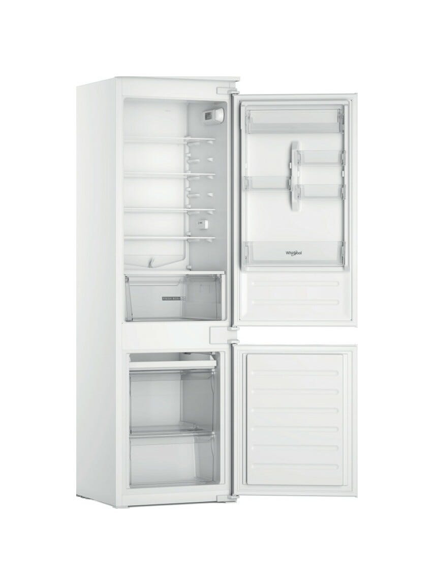 Whirlpool WHC18D051A1 Frigorifero con congelatore ad incasso cm. 54 h. 177 - lt. 268