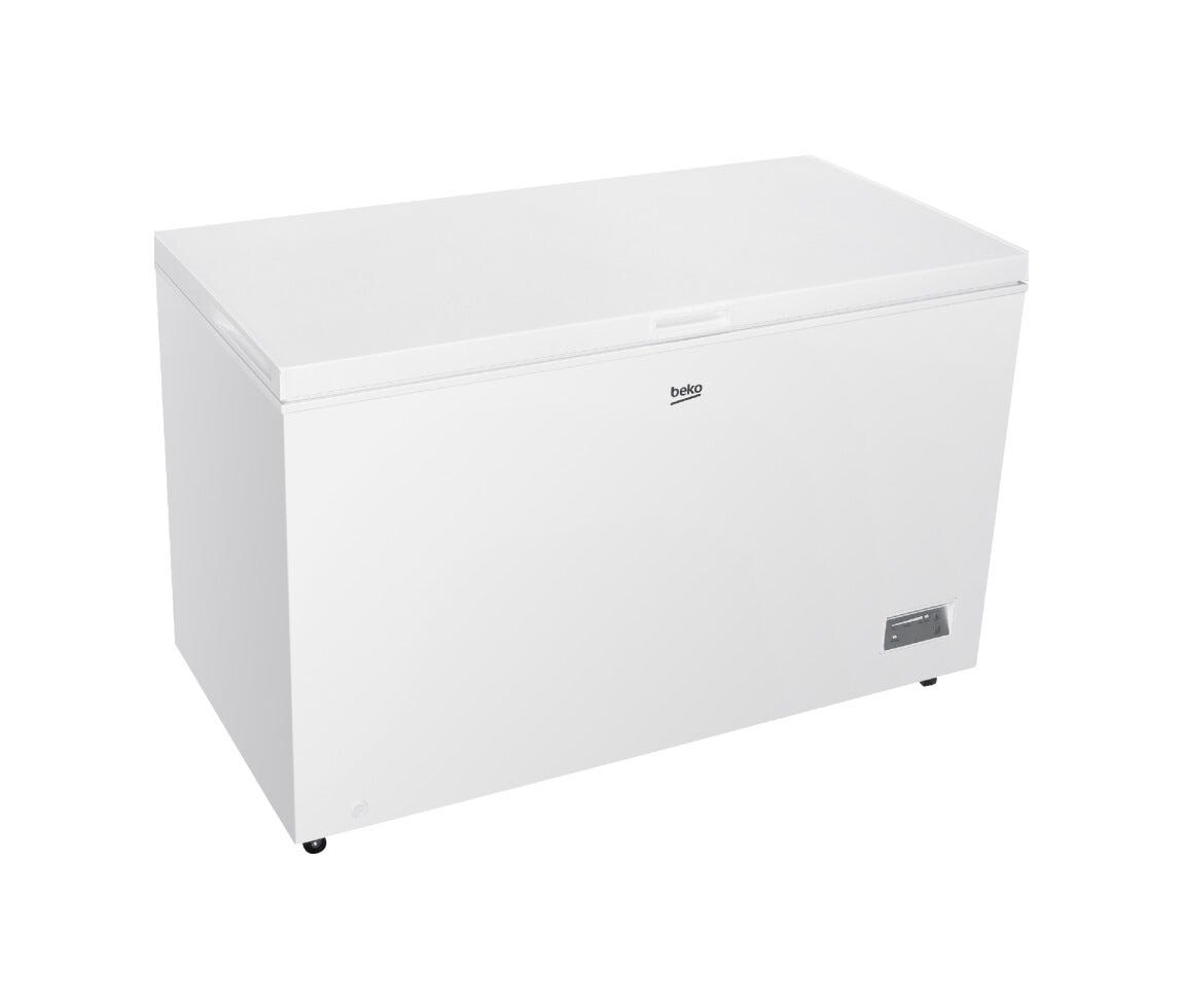 Beko CF380EWN Congelatore a pozzo a libera installazione cm. 130 h. 85 - 371 lt. - bianco