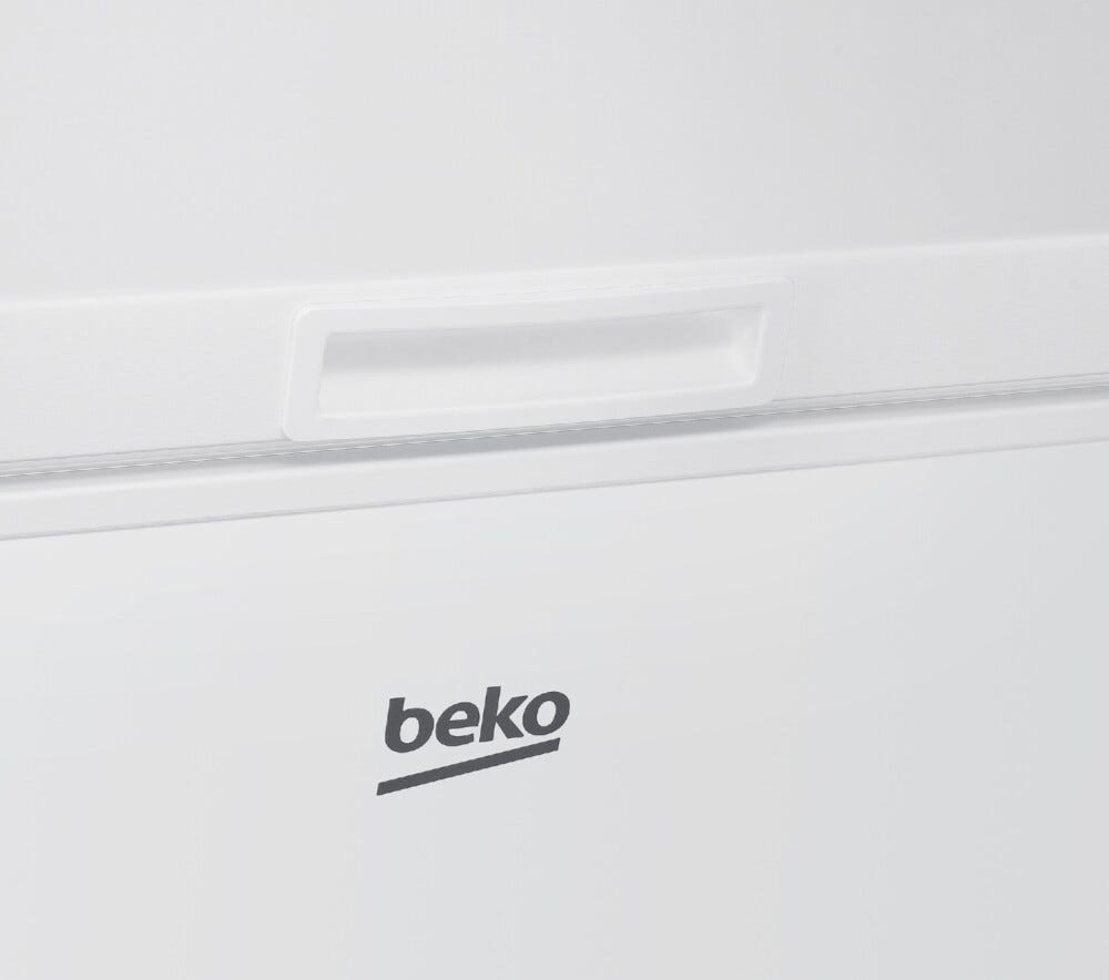 Beko CF380EWN Congelatore a pozzo a libera installazione cm. 130 h. 85 - 371 lt. - bianco