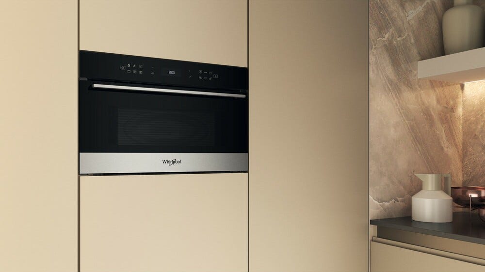 Whirlpool WMD7O4TX Forno microonde da incasso cm. 60 h. 39 - acciaio