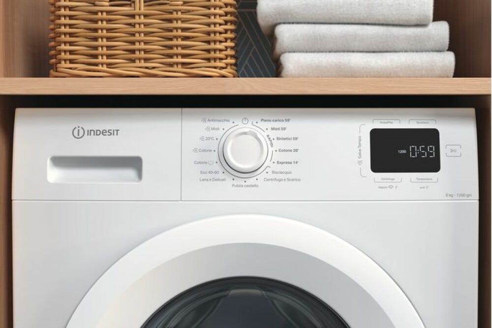 Indesit IM 642B MY TIME IT Lavatrice cm. 60 - capacità 6 kg - bianco