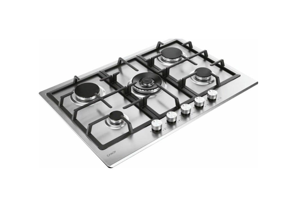 Candy CHG74WTX Piano cottura a gas cm. 75 - inox