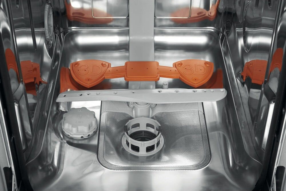 Hotpoint Ariston HA3FC10BS7A0S Lavastoviglie slim a libera installazione cm. 45 - 10 coperti - silver