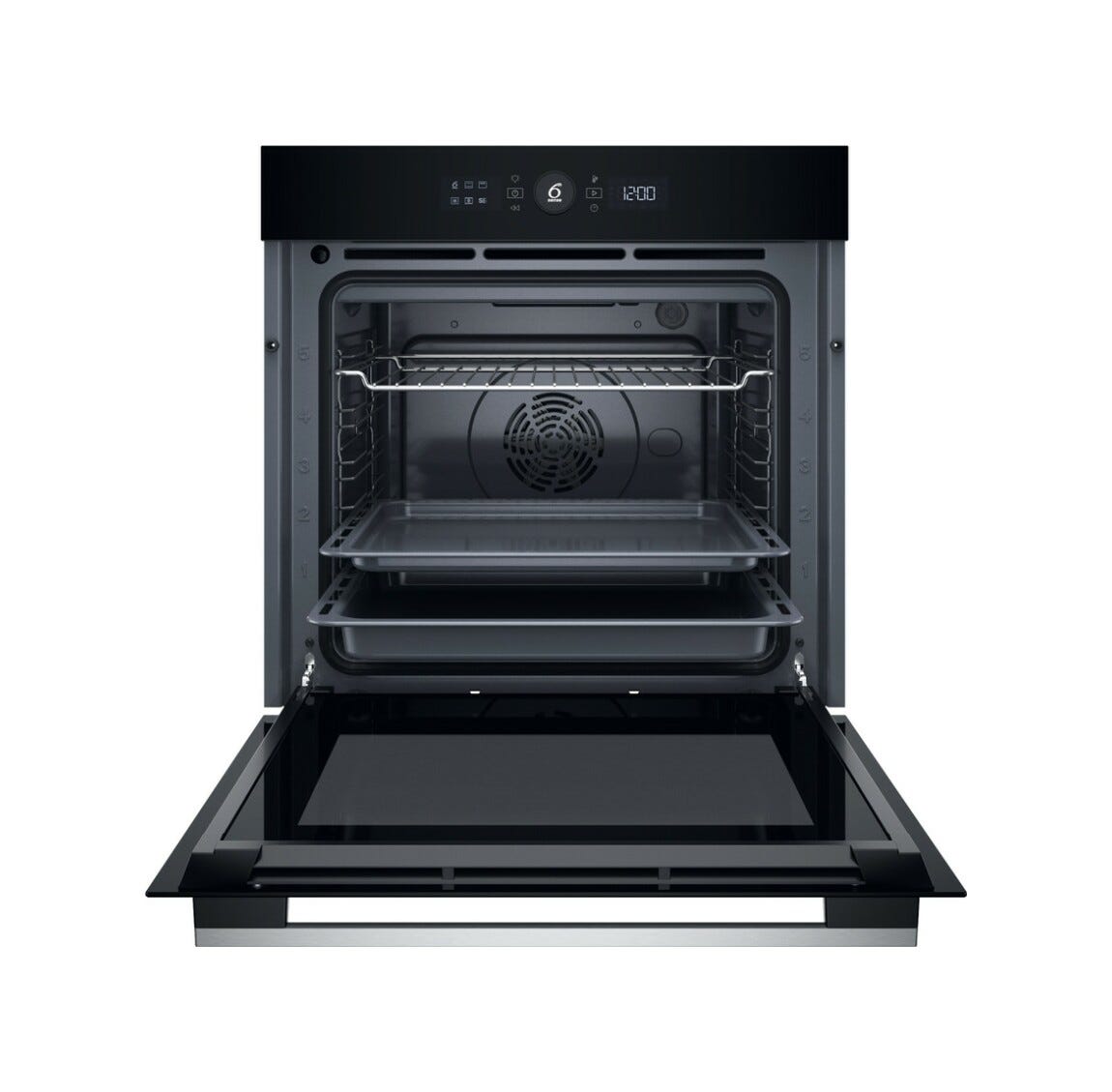 Whirlpool WOI5S8HM0SXA Forno elettrico idrolitico cm. 60 - acciaio