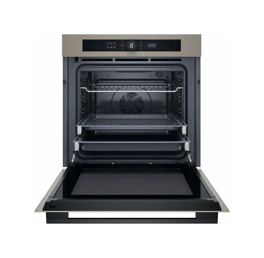 Whirlpool WOI5S8PM2SEA Forno elettrico da incasso pirolitico cm. 60 - beige