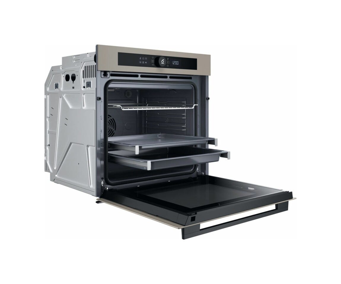 Whirlpool WOI5S8PM2SEA Forno elettrico da incasso pirolitico cm. 60 - beige