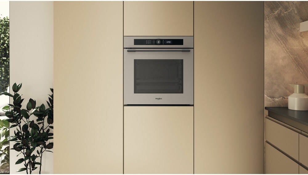 Whirlpool WOI5S8PM2SEA Forno elettrico da incasso pirolitico cm. 60 - beige