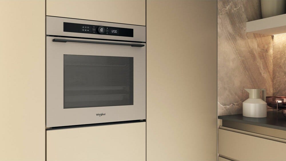 Whirlpool WOI5S8PM2SEA Forno elettrico da incasso pirolitico cm. 60 - beige