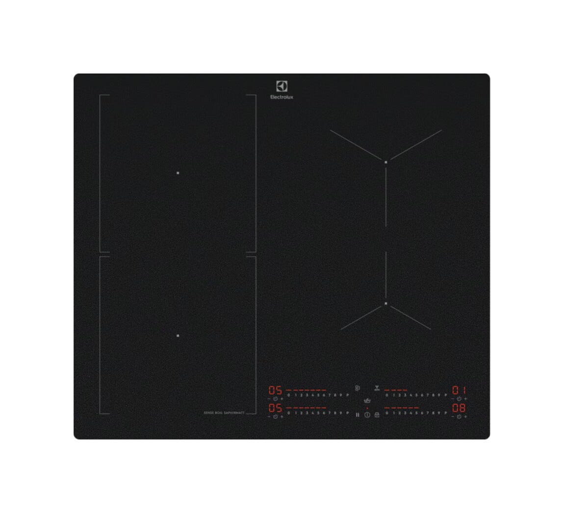Electrolux KIS62453IZ Serie 7000 SenseBoil® Piano cottura a induzione cm. 58 - vetroceramica nero