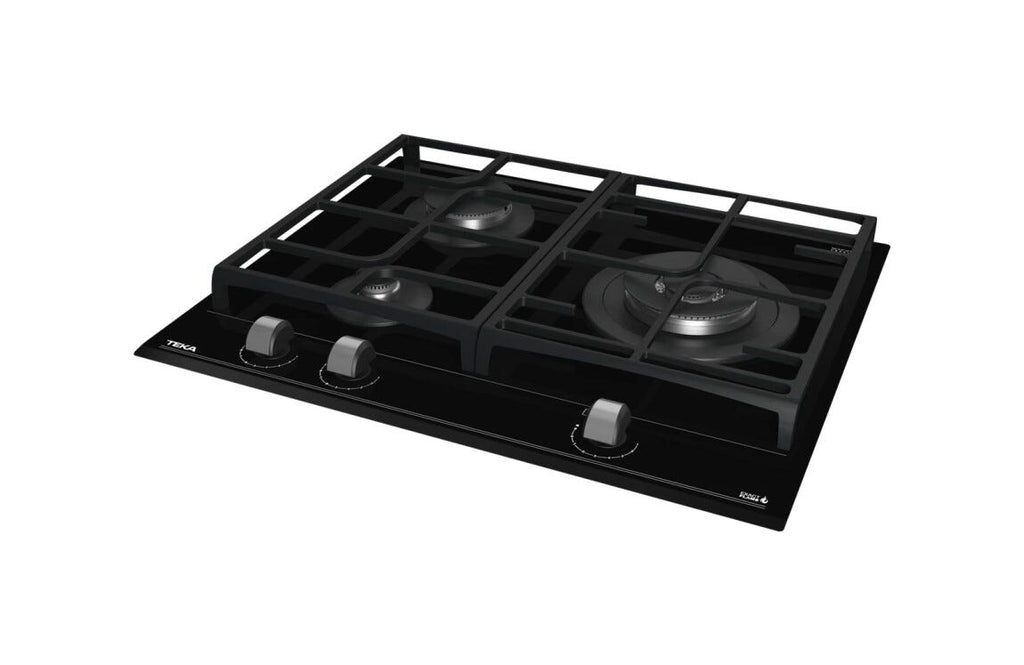 Teka GZC 63310 XBN Piano cottura a gas cm. 60 - vetroceramica nero