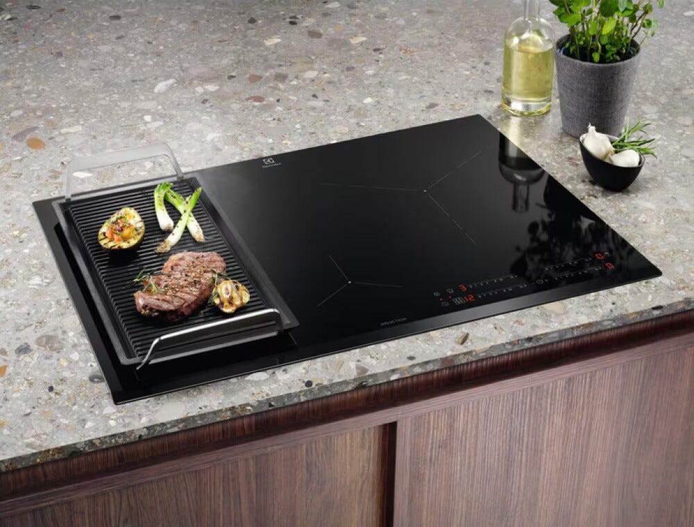Electrolux LIL83441 Serie 600 Bridge Piano cottura a induzione cm. 78 - vetroceramica nero